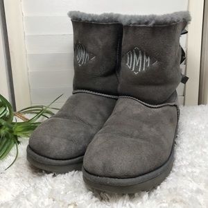 Personalized Ugg Bailey Bow II Boots